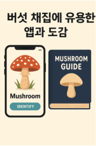 버섯 채집에 유용한 앱과 도감