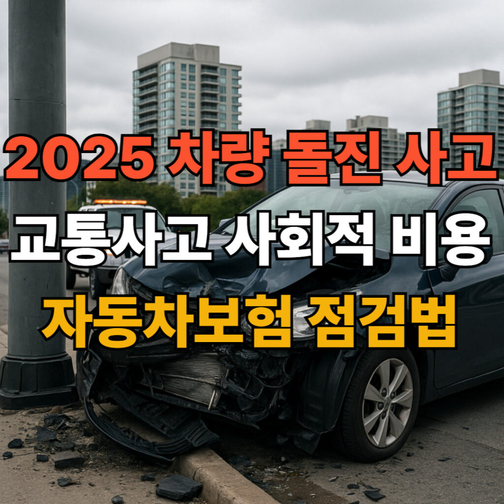 2025 차량 돌진 사고 자동차보험 점검법