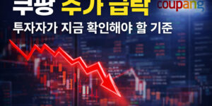 쿠팡 주가 급락 투자자가 확인해야 할 기준