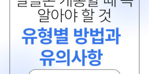 알뜰폰 개통할 때 꼭 알아야 할 유형별 방법과 유의사항