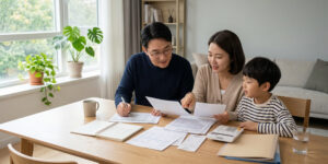 건강보험료 기준 중위소득 확인하는 가족