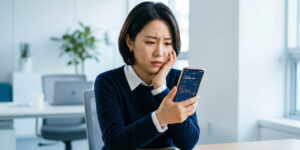 프리랜서·무직자는 대출 조회 하는 여성