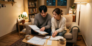 우리 집 소득이면 전세대출 가능할까 고민하는 부부