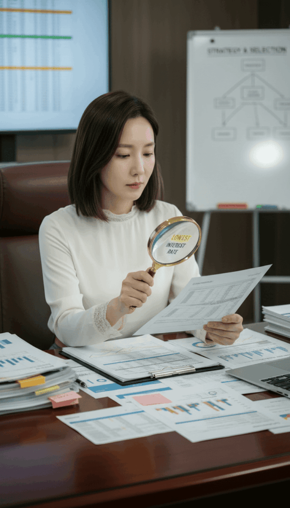 내 신용점수로 승인 가능한 최저 금리 10초 진단
