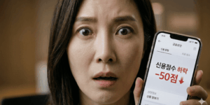 카드값 잘 냈는데 신용점수 하락? 내 점수 복구 기준 1분 확인하기